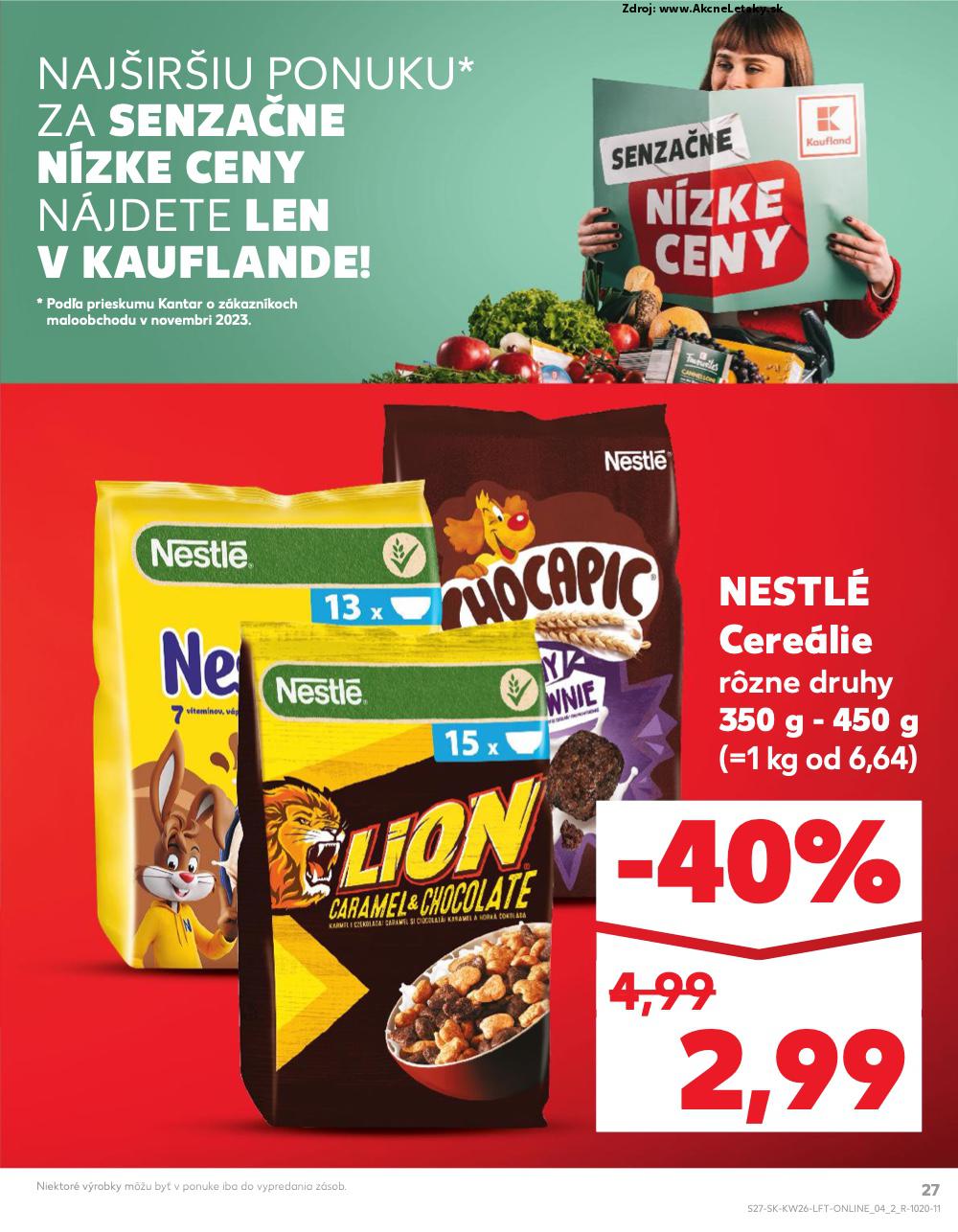 Kaufland leták strana 27 27 6 3 7 2024 AkčnéLetáky sk