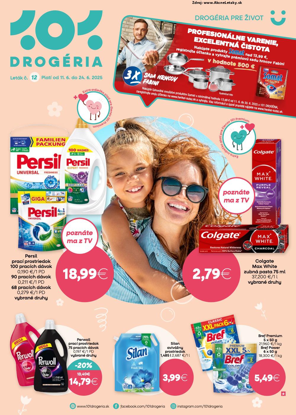 Leták 101 Drogerie (11. 6. - 24. 6. 2025) - strana 1 z 12