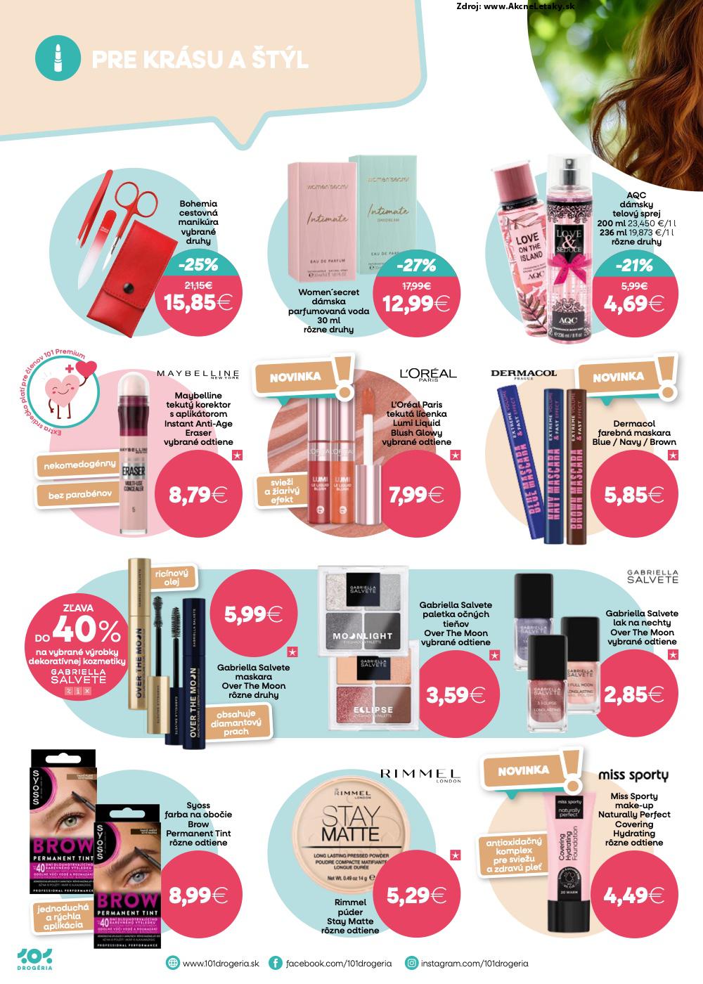 Leták 101 Drogerie (11. 6. - 24. 6. 2025) - strana 2 z 12