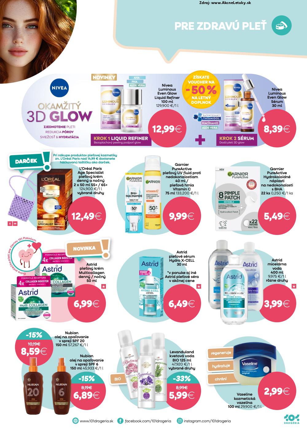 Leták 101 Drogerie (11. 6. - 24. 6. 2025) - strana 3 z 12