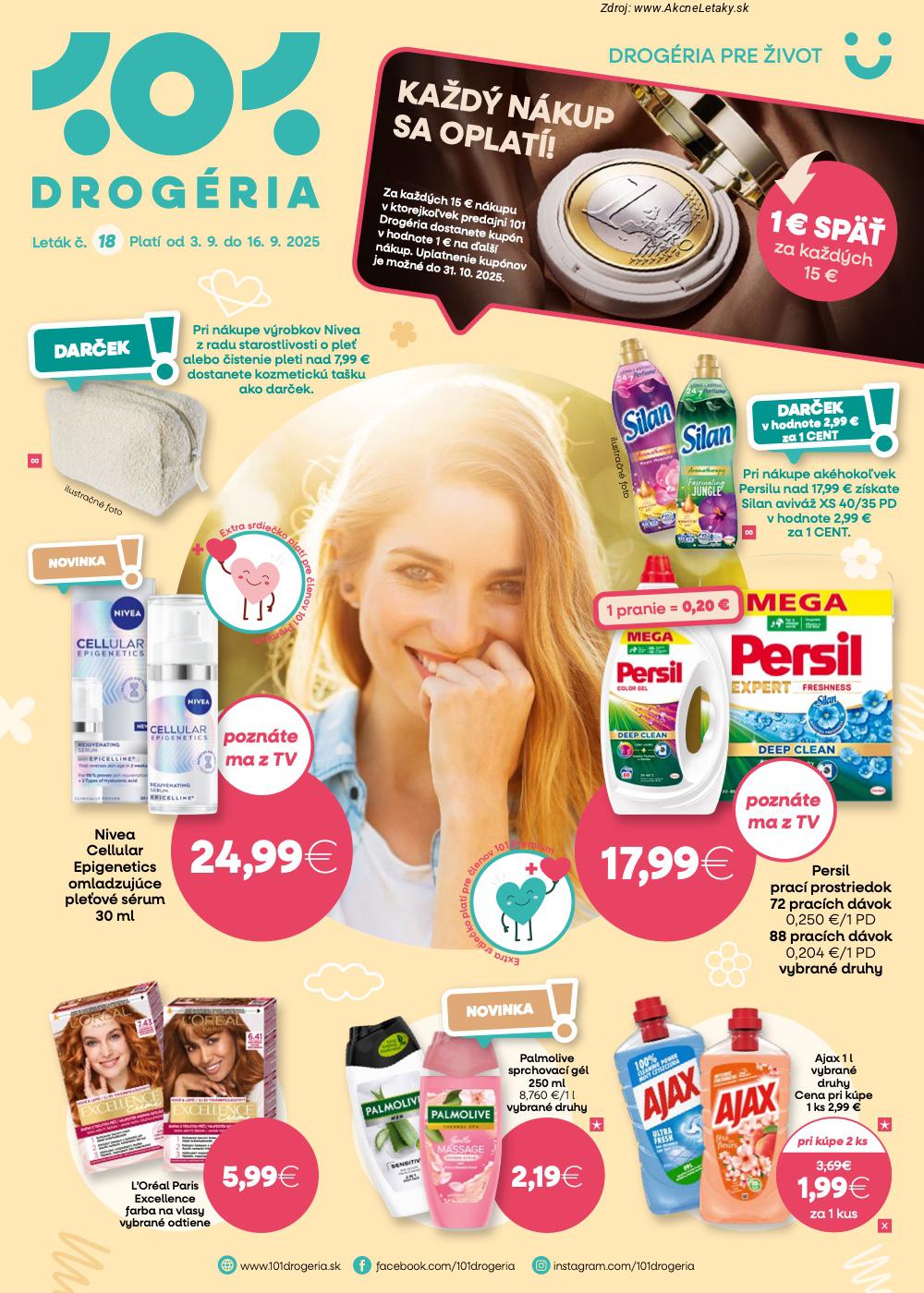 Leták 101 Drogerie - strana 1