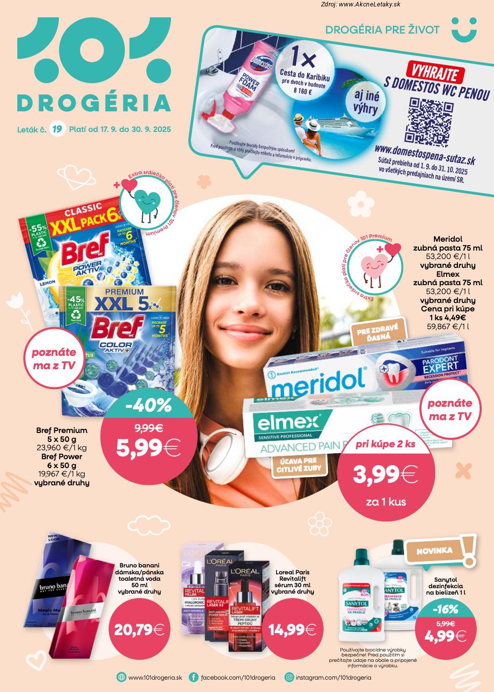 Leták 101 Drogerie - strana 1