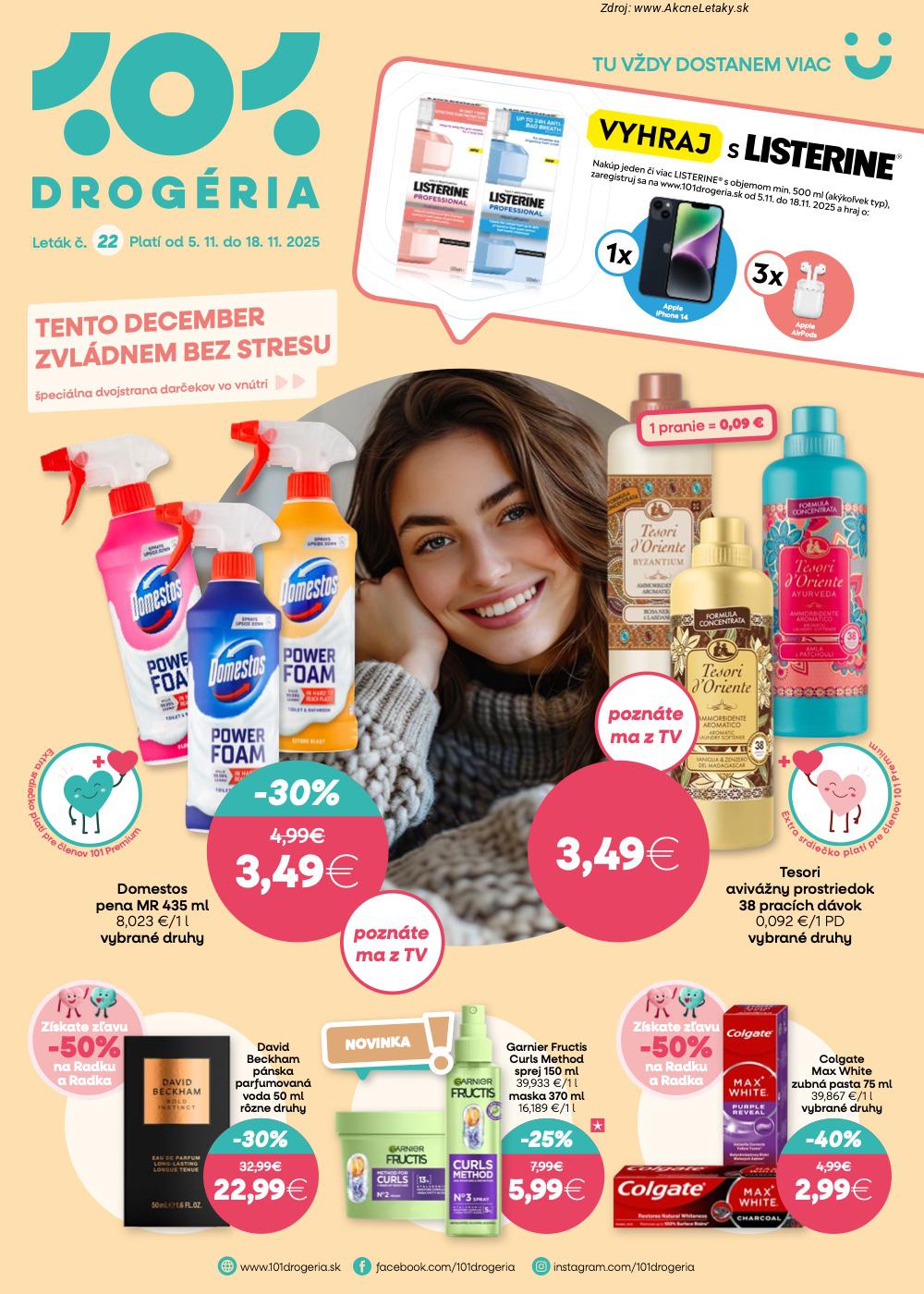 Leták 101 Drogerie - strana 1