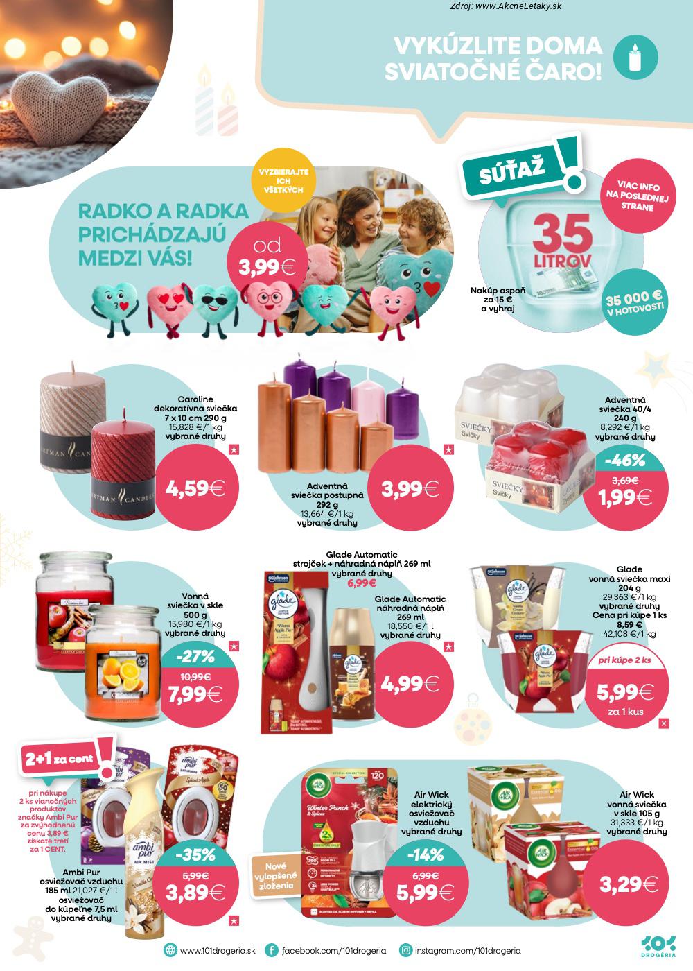 Leták 101 Drogerie (19. 11. - 2. 12. 2025) - strana 3 z 12