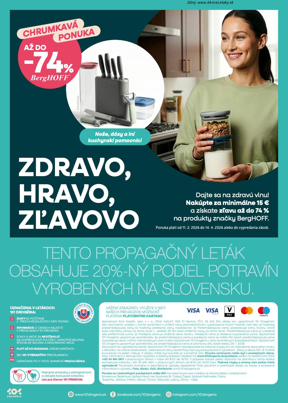 Leták 101 Drogerie (11. 2. - 24. 2. 2026) - strana 12 z 12