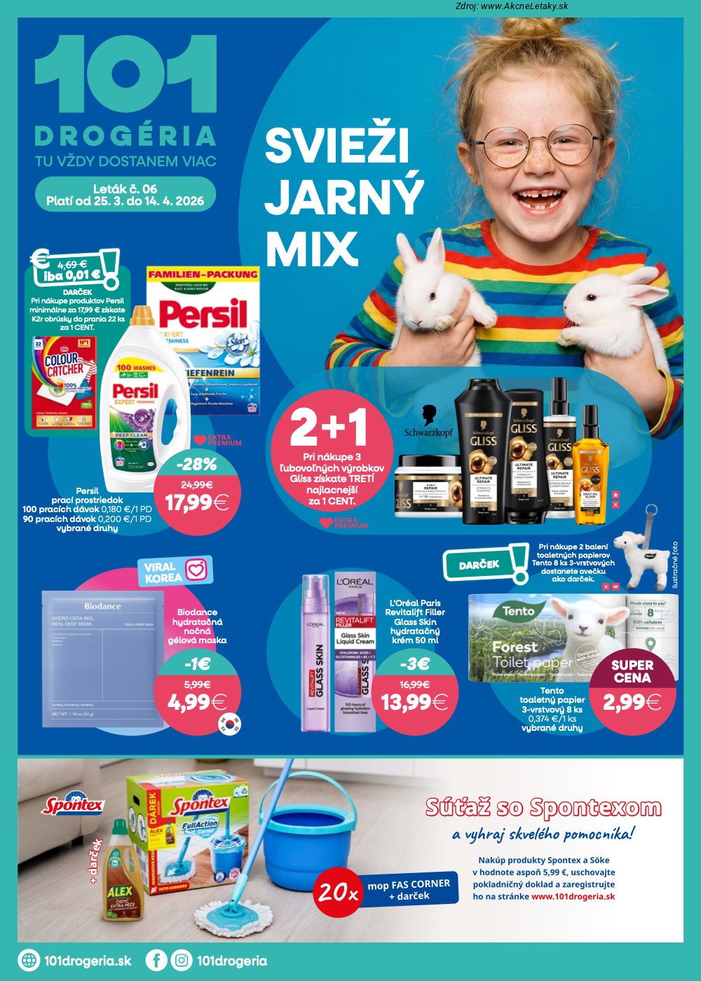 Leták 101 Drogerie - strana 1