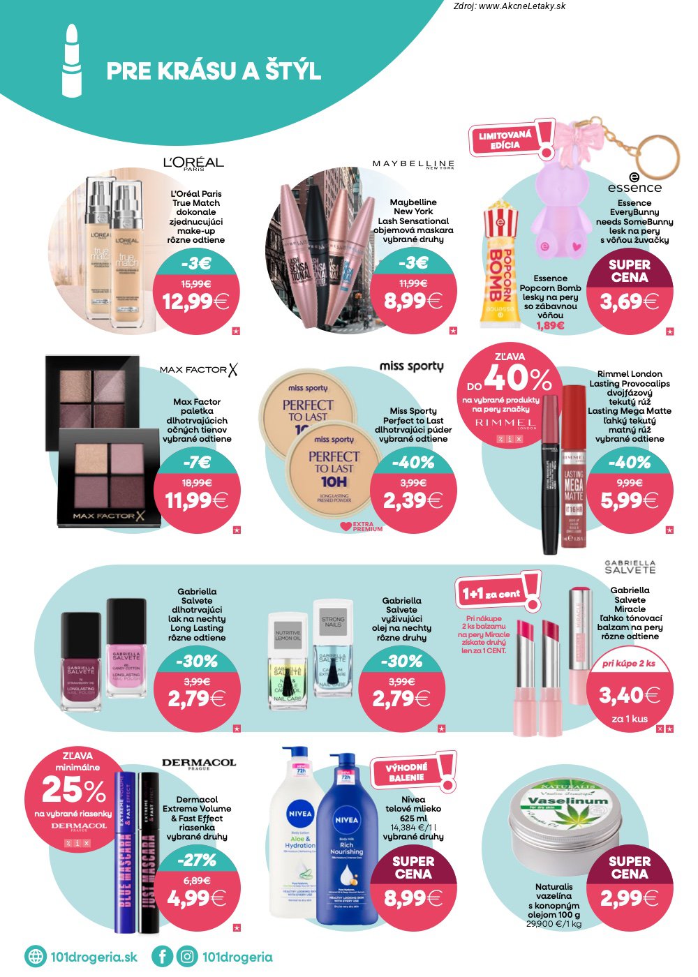 Leták 101 Drogerie - strana 2