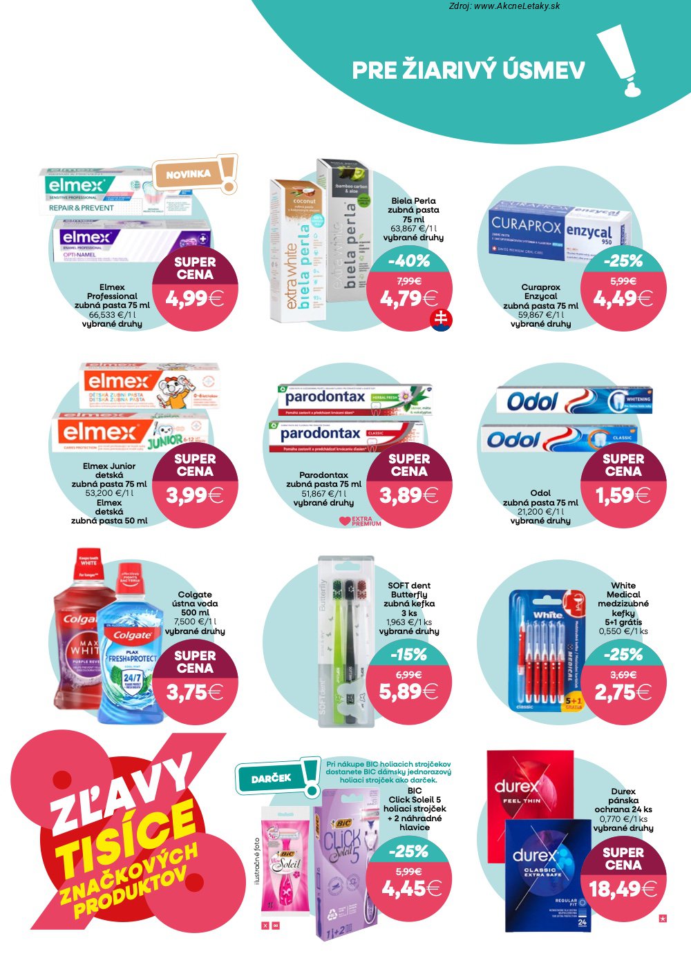 Leták 101 Drogerie (25. 3. - 14. 4. 2026) - strana 9 z 16