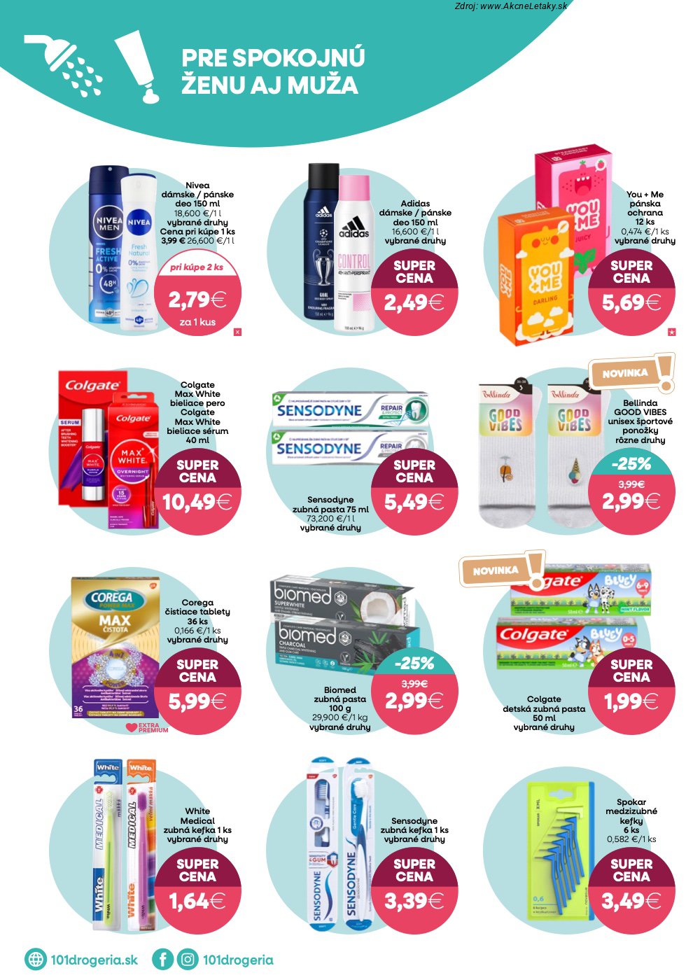 Leták 101 Drogerie (15. 4. - 5. 5. 2026) - strana 6 z 12
