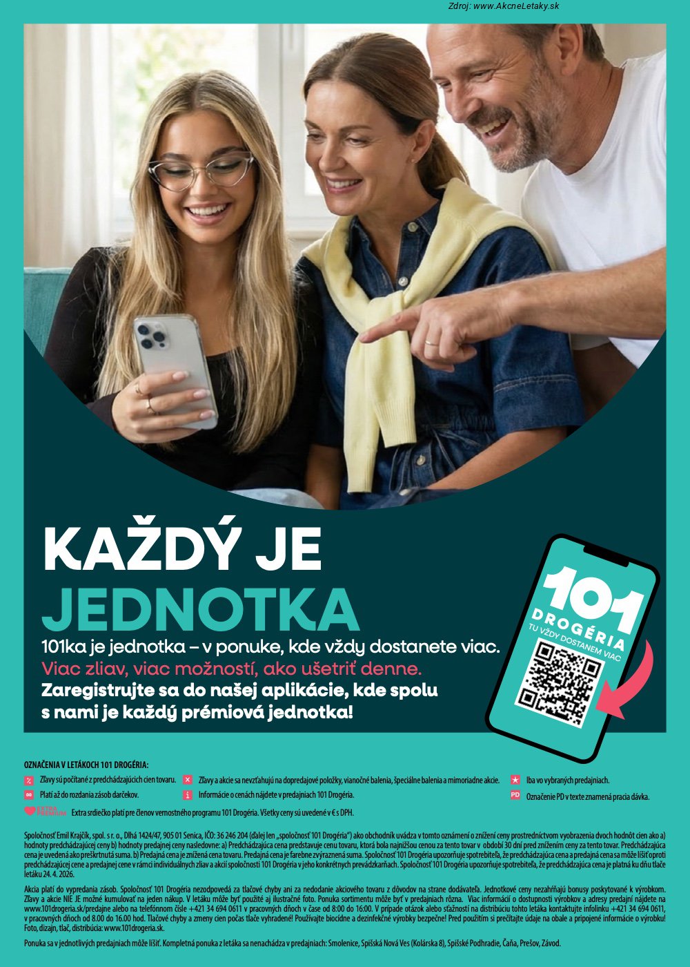 Leták 101 Drogerie (6. 5. - 19. 5. 2026) - strana 12 z 12