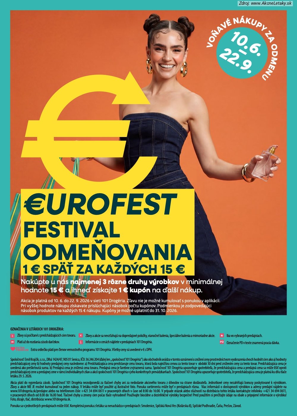 Leták 101 Drogerie (10. 6. - 23. 6. 2026) - strana 12 z 12