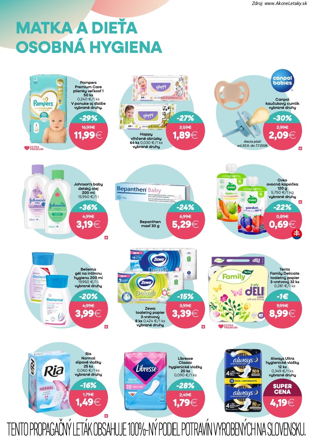 Leták 101 Drogerie (10. 6. - 23. 6. 2026) - strana 8 z 12