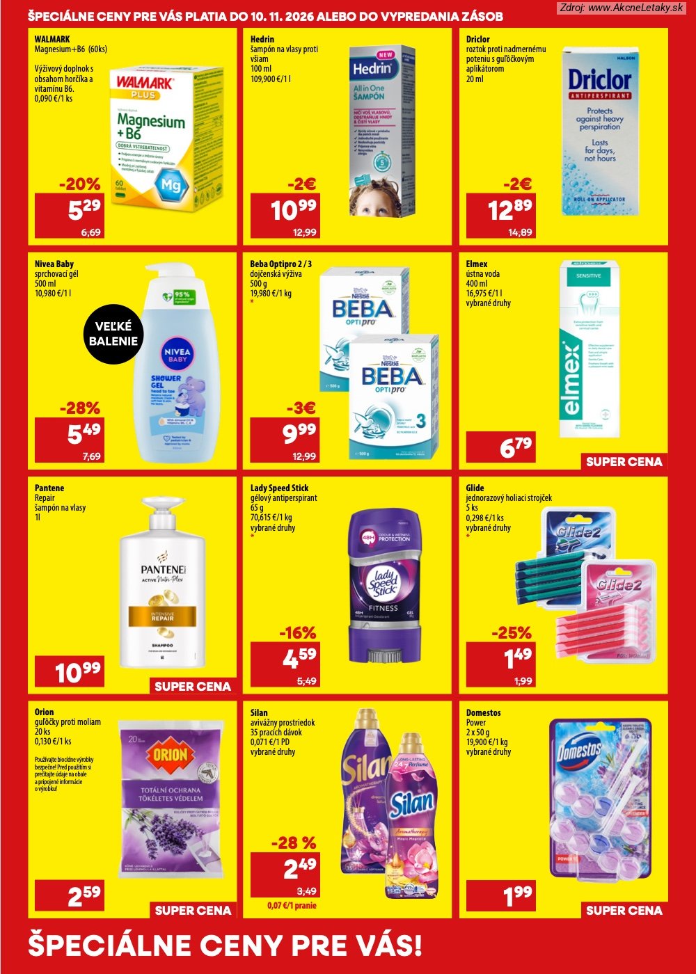Strana 1 - leták 101 Drogerie (23. 9. - 6. 10. 2026)