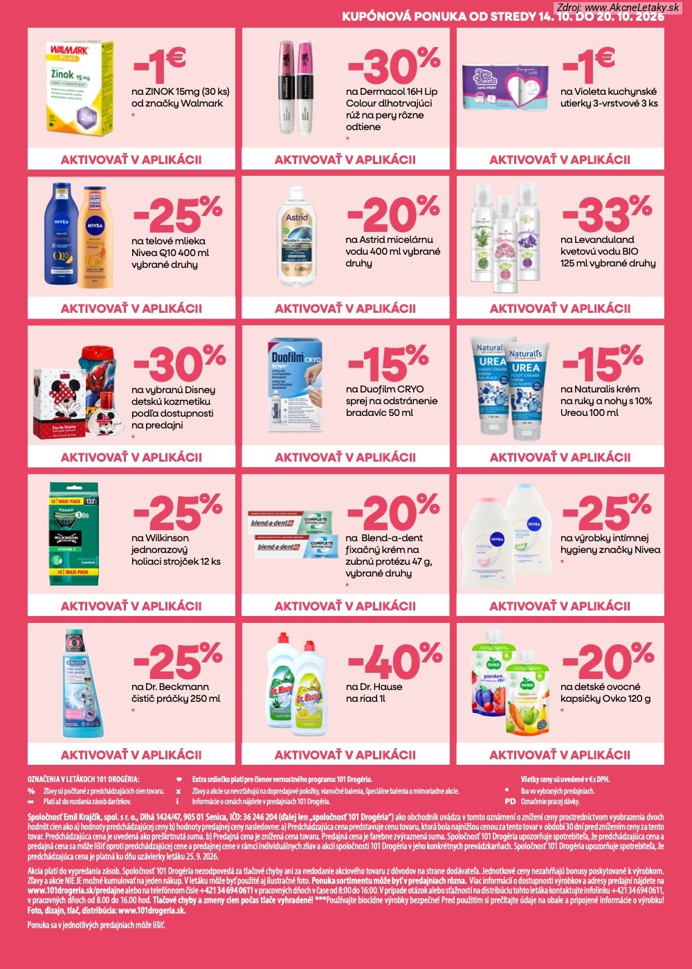 Leták 101 Drogerie - strana 7