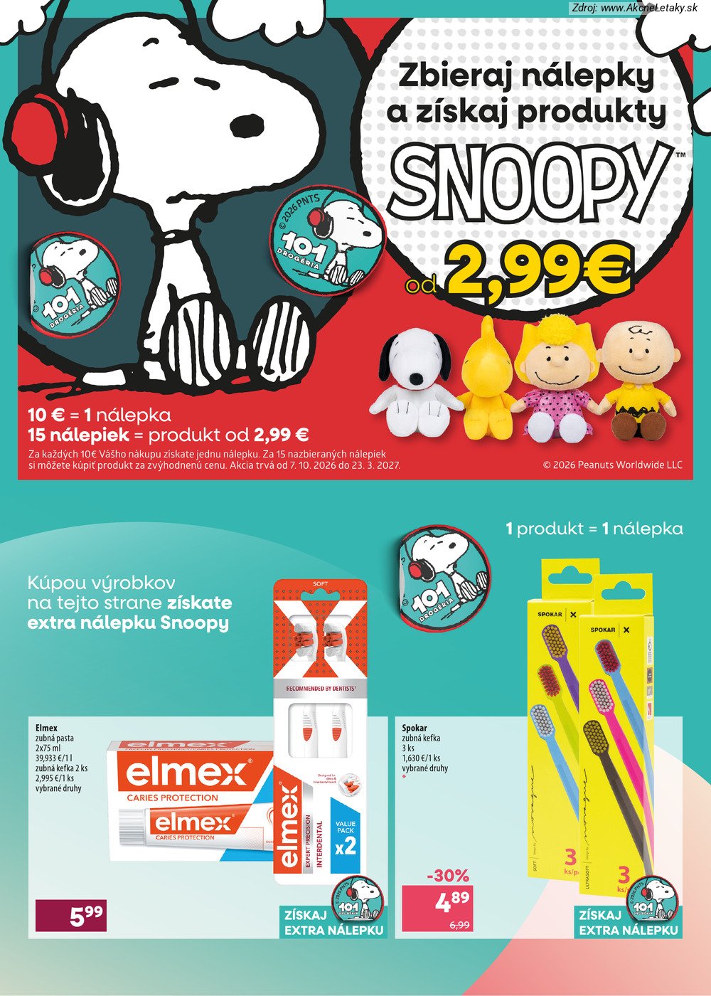 Leták 101 Drogerie (21. 10. - 3. 11. 2026) - strana 5 z 11