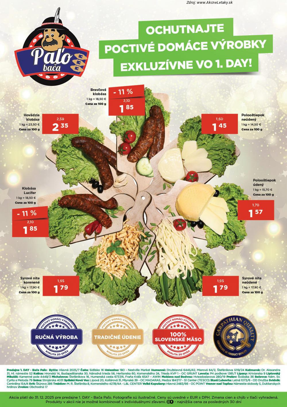 Leták 1. day (18. 12. - 31. 12. 2025) - strana 6 z 8