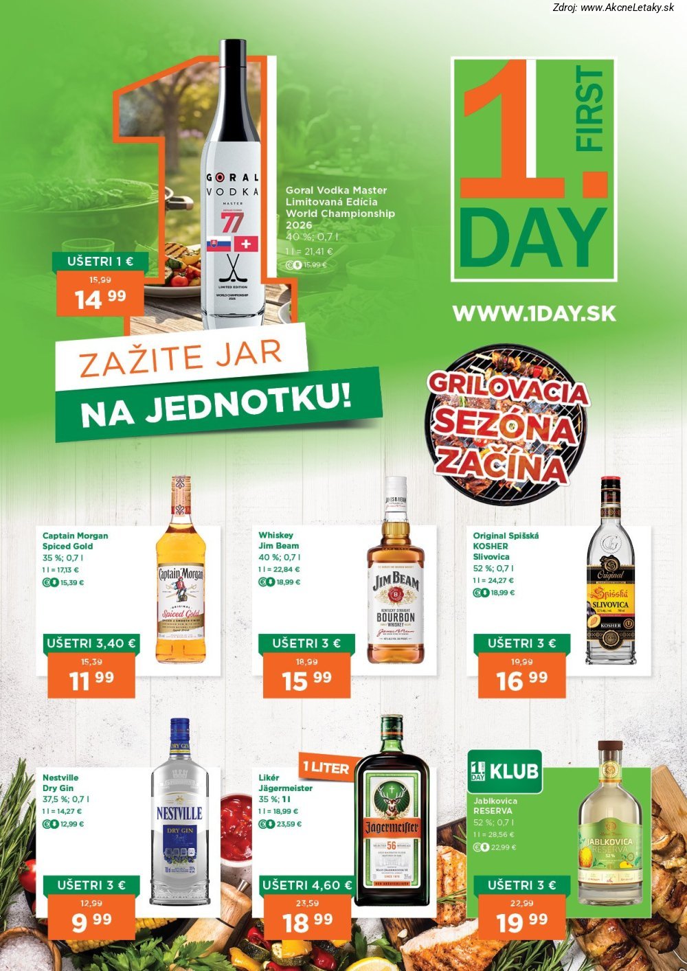 Leták 1. day (21. 5. - 3. 6. 2026) - strana 1 z 4