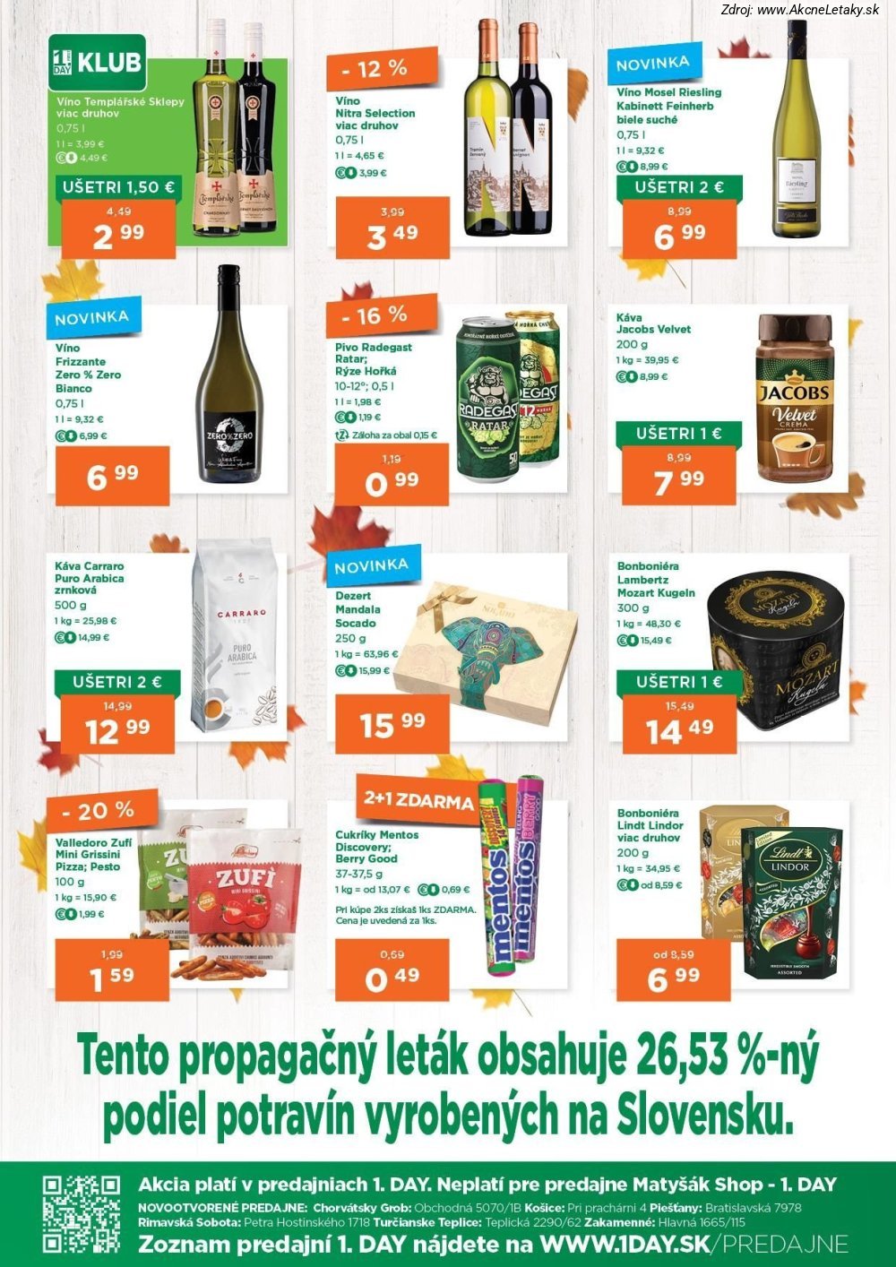 Leták 1. day (22. 10. - 4. 11. 2026) - strana 3 z 4
