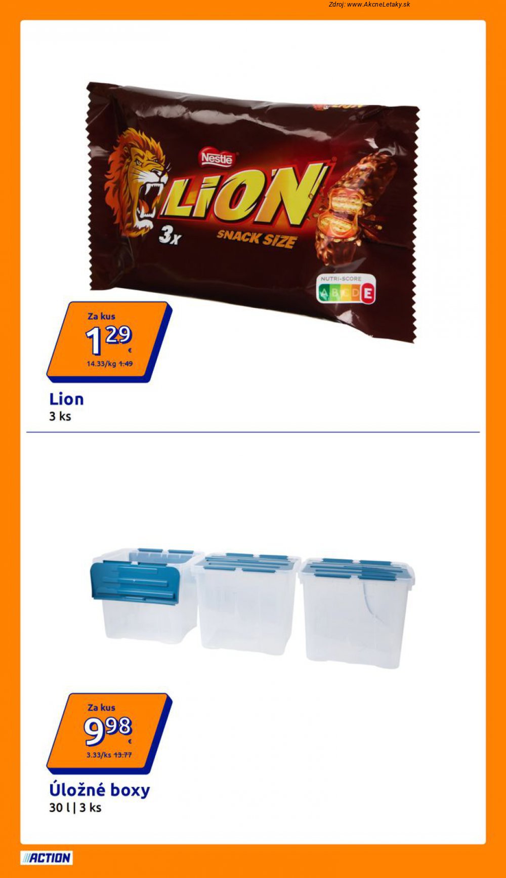 Leták Action (22. 4. - 28. 4. 2026) - strana 18 z 31