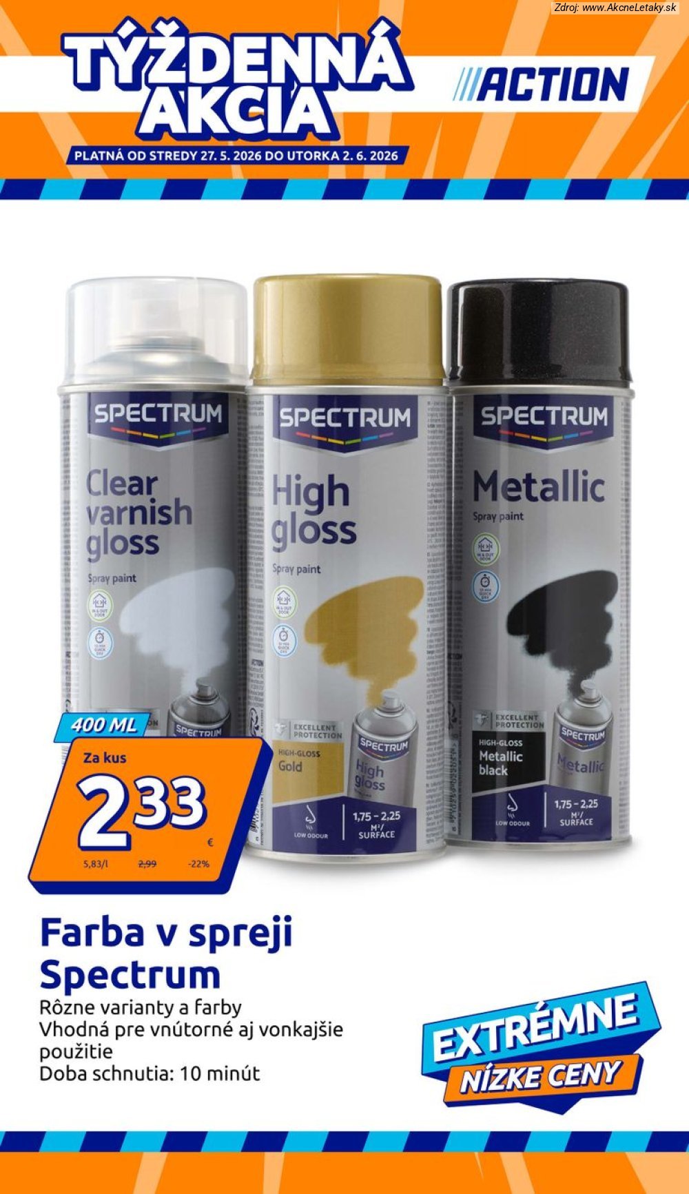 Leták Action - strana 1