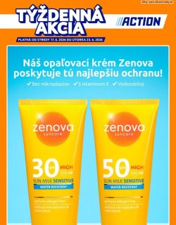 Leták Action od 17. 6.