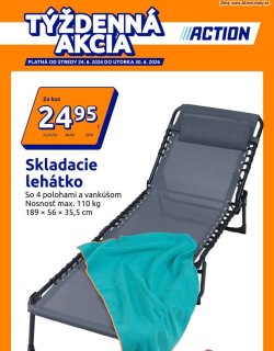 Leták Action od 24. 6.