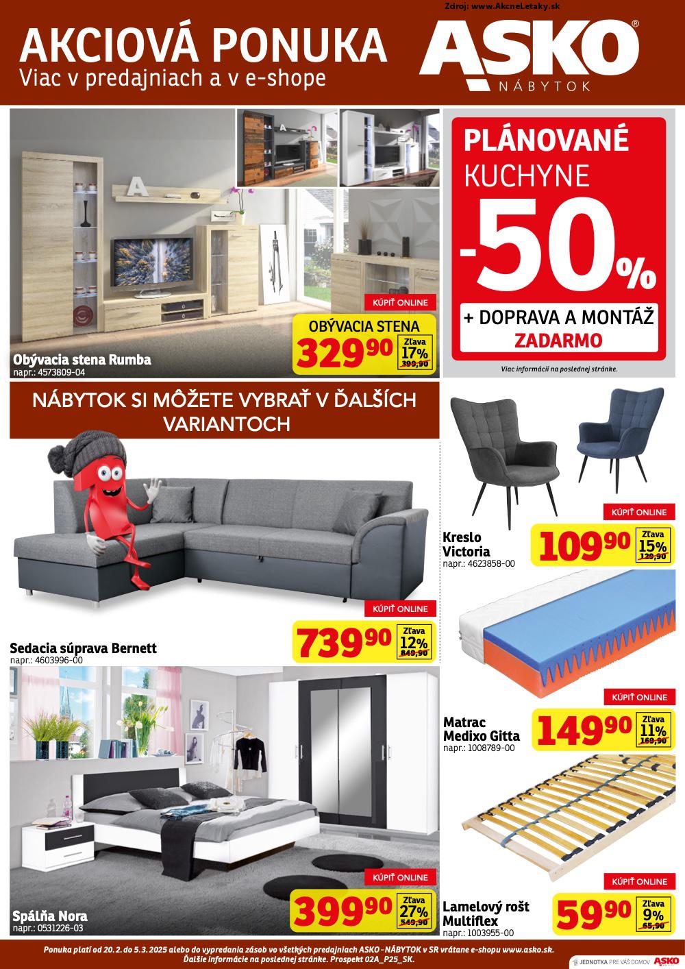 Leták ASKO nábytok - strana 1