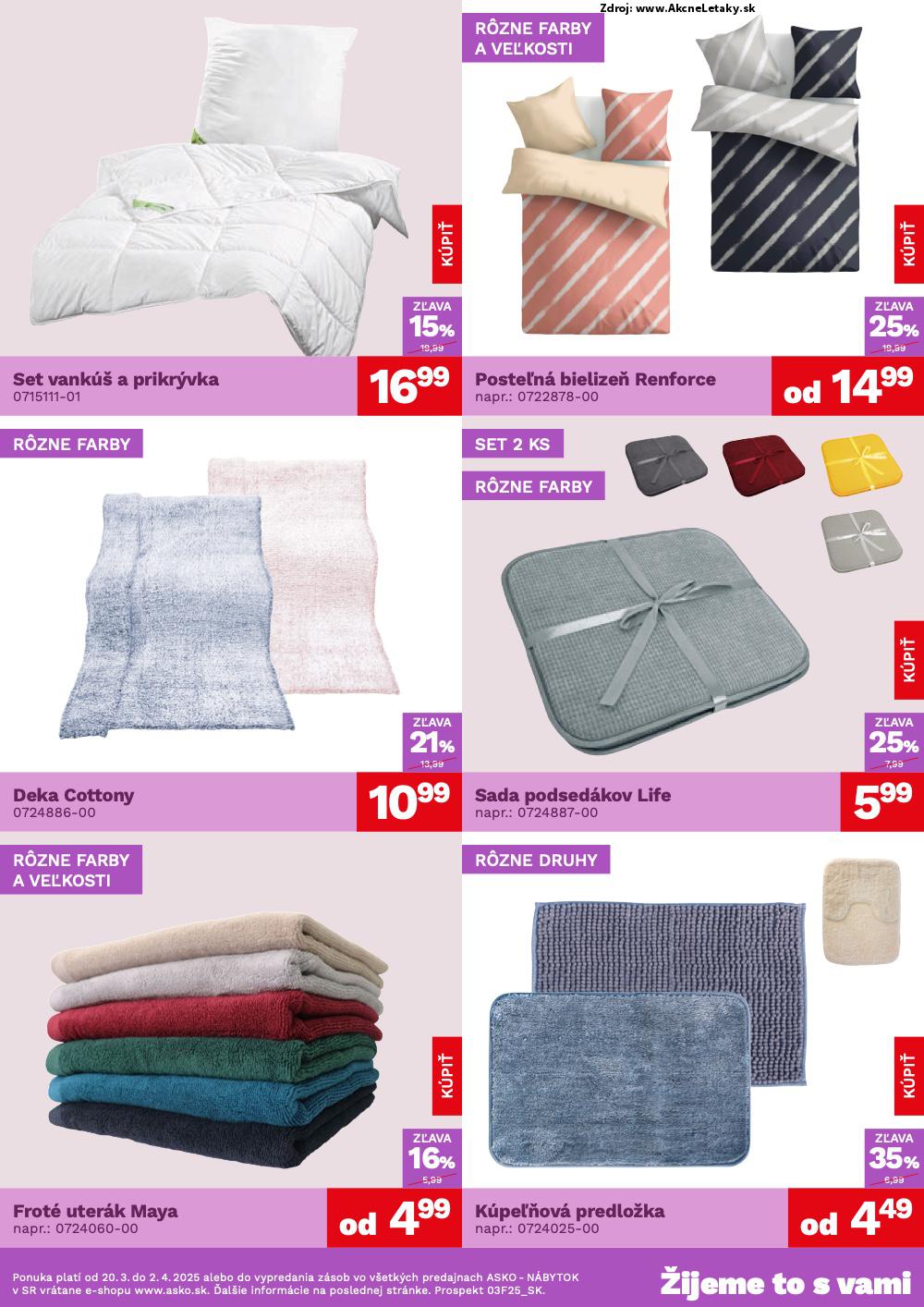 ASKO nábytok leták od 20.3. | AkčnéLetáky.sk