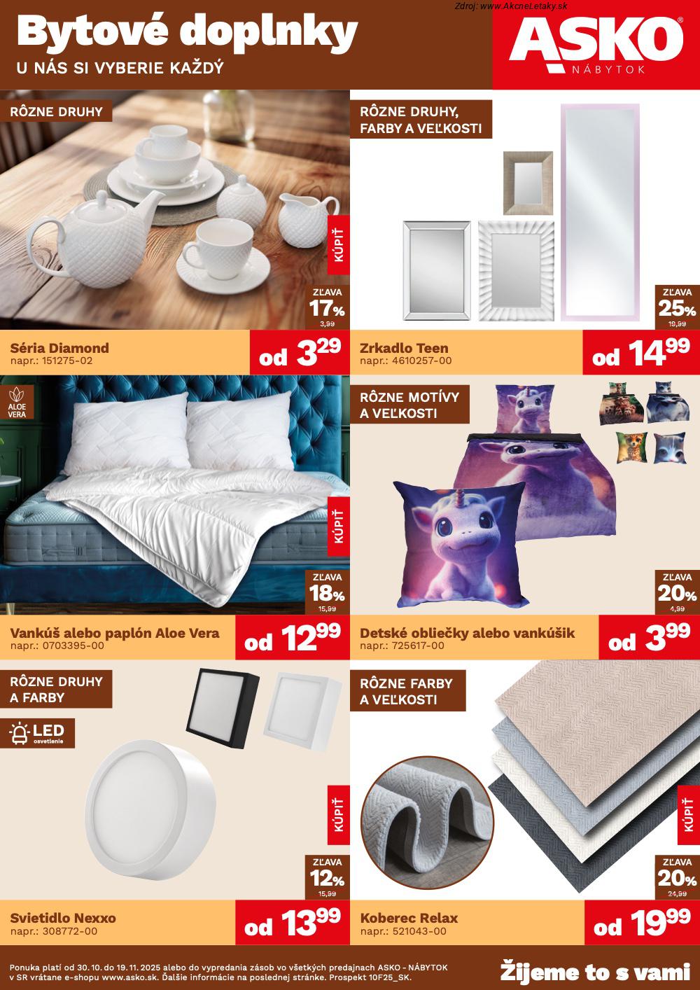 Leták ASKO nábytok - strana 1