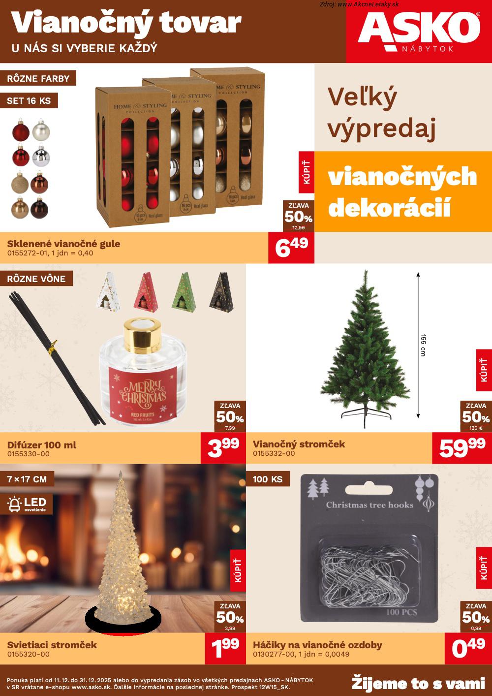 ASKO nábytok leták od 11.12. | AkčnéLetáky.sk