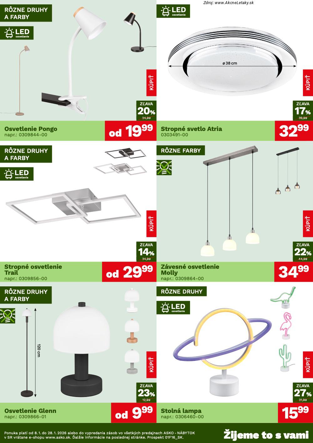 ASKO nábytok leták od 8.1. | AkčnéLetáky.sk