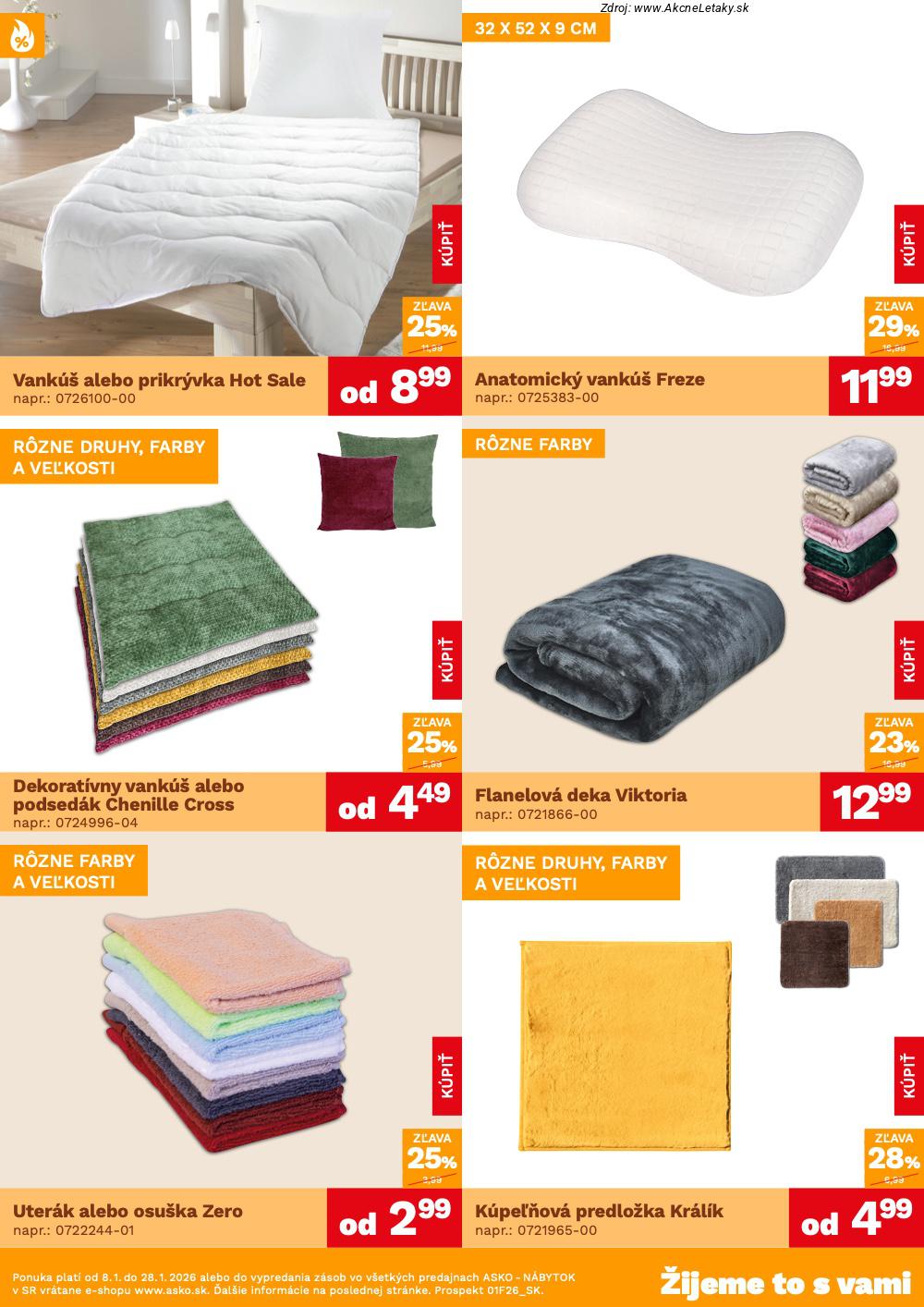 ASKO nábytok leták od 29.1. | AkčnéLetáky.sk