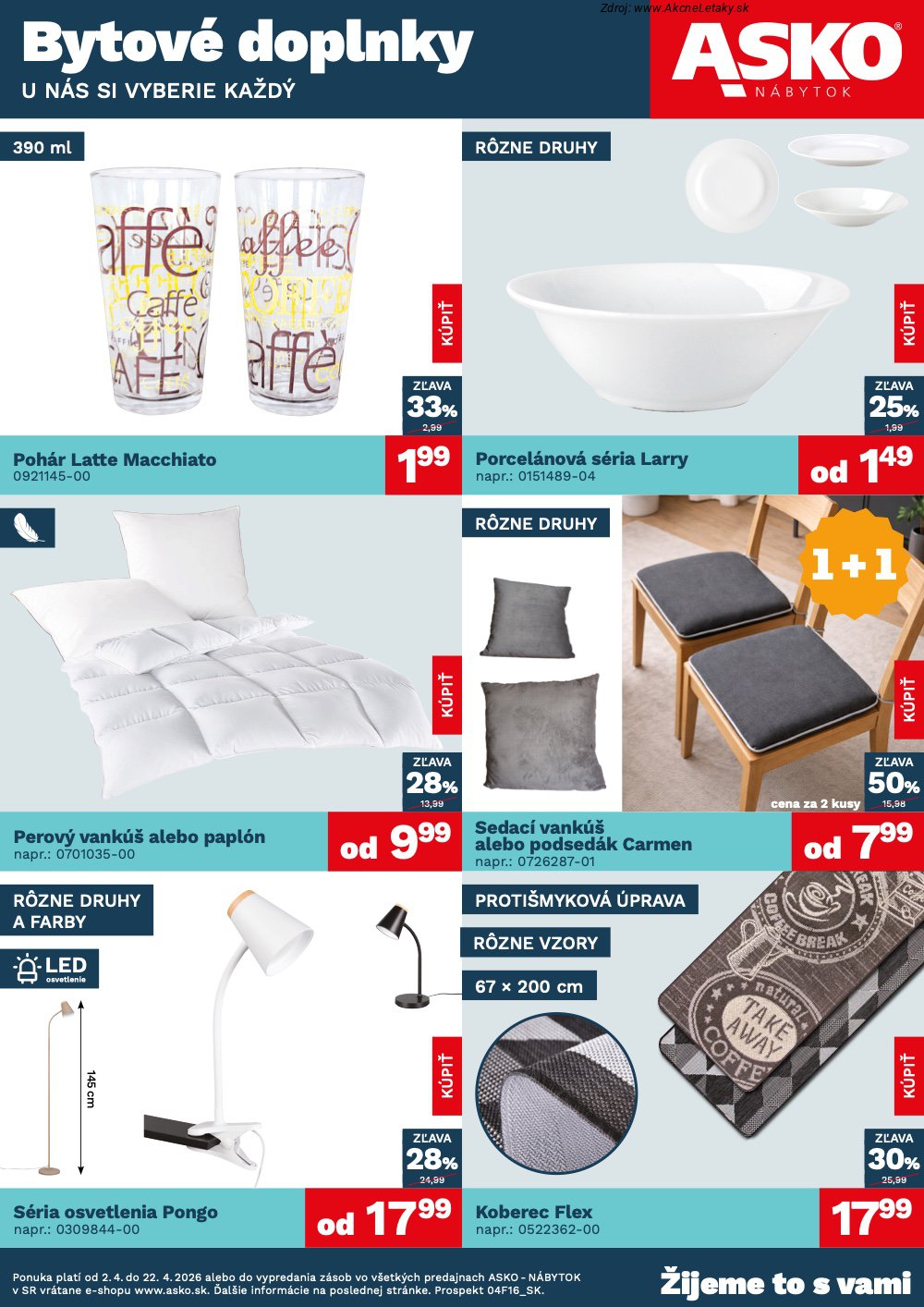 Leták ASKO nábytok - strana 1