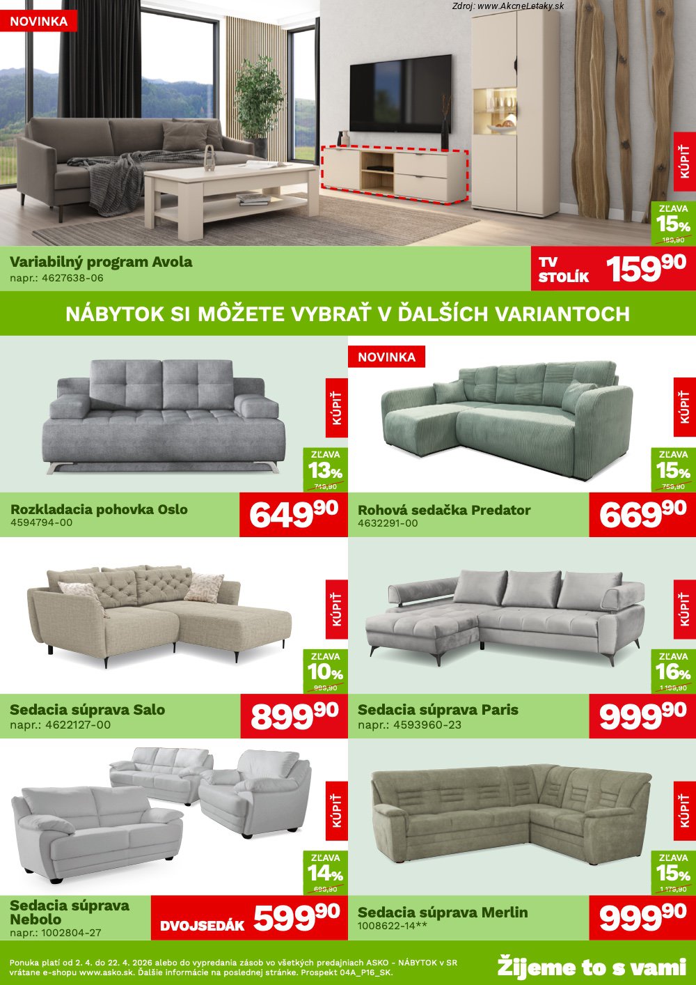 Leták ASKO nábytok - strana 2