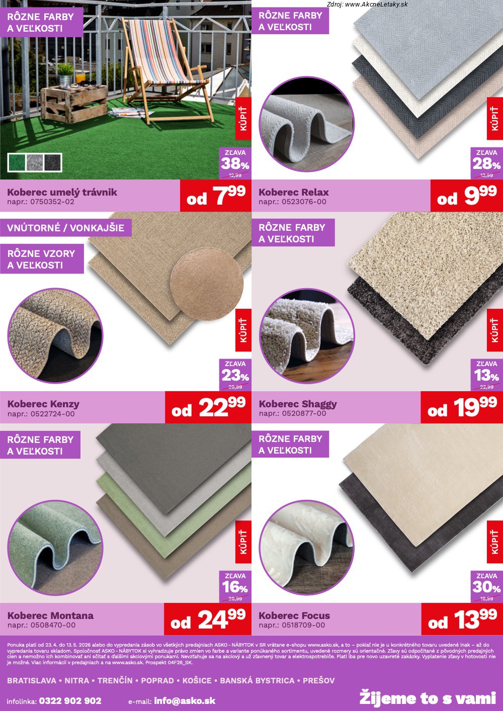 Leták ASKO nábytok (23. 4. - 13. 5. 2026) - strana 5 z 5