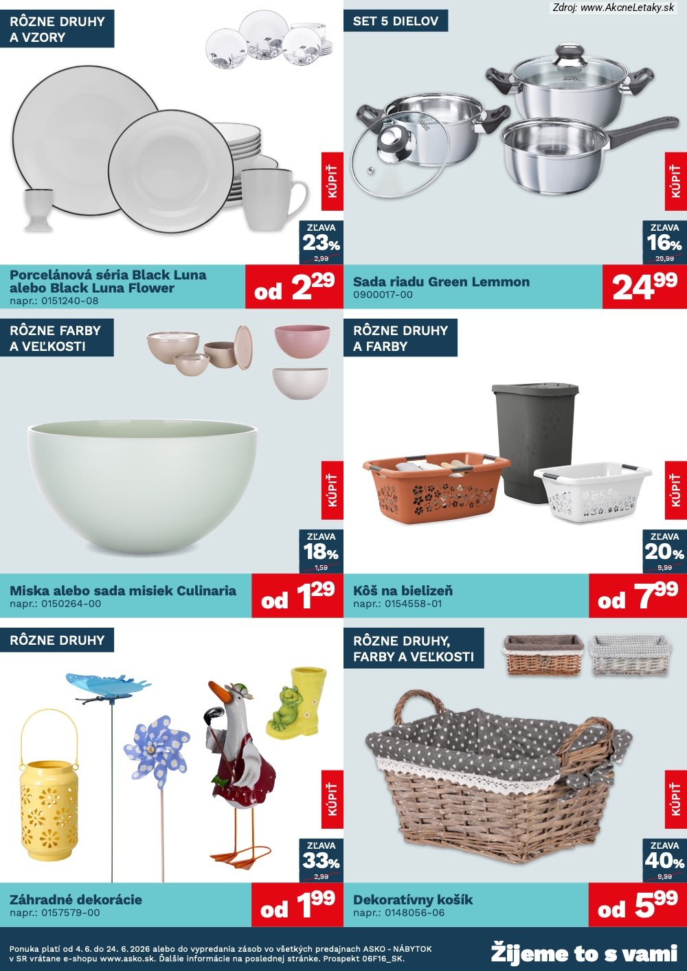 Leták ASKO nábytok (4. 6. - 25. 6. 2026) - strana 2 z 5