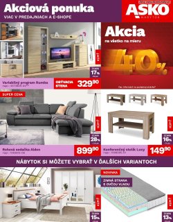 Leták ASKO nábytok