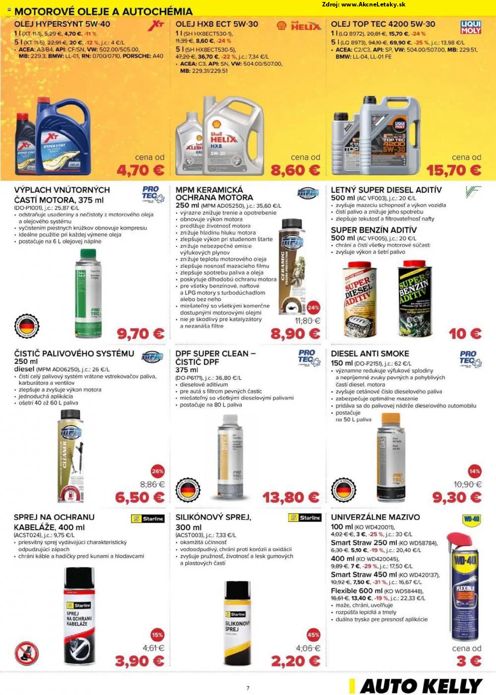 Leták Auto Kelly (27. 5. - 30. 6. 2025) - strana 7 z 11