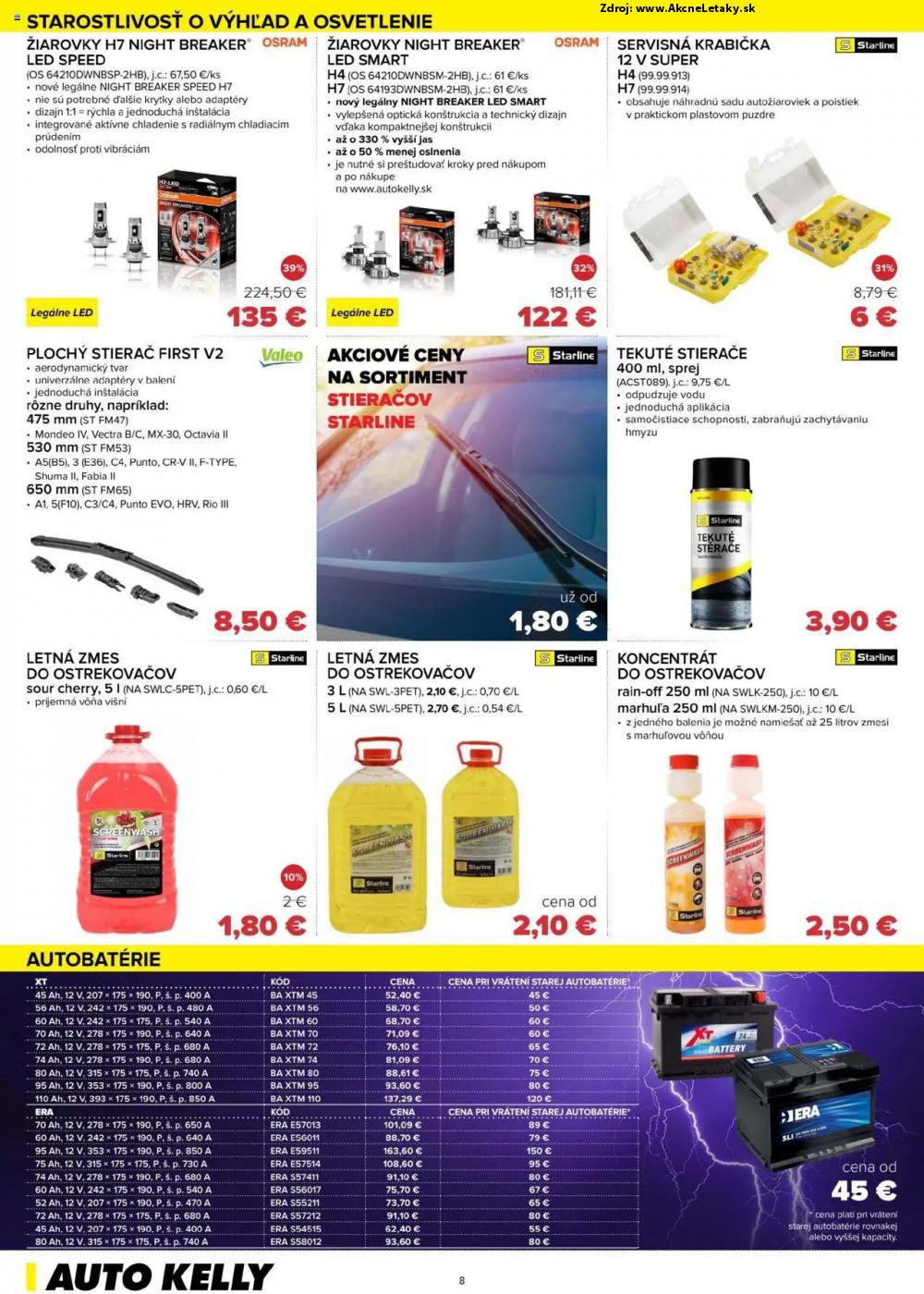 Leták Auto Kelly (27. 5. - 30. 6. 2025) - strana 8 z 11