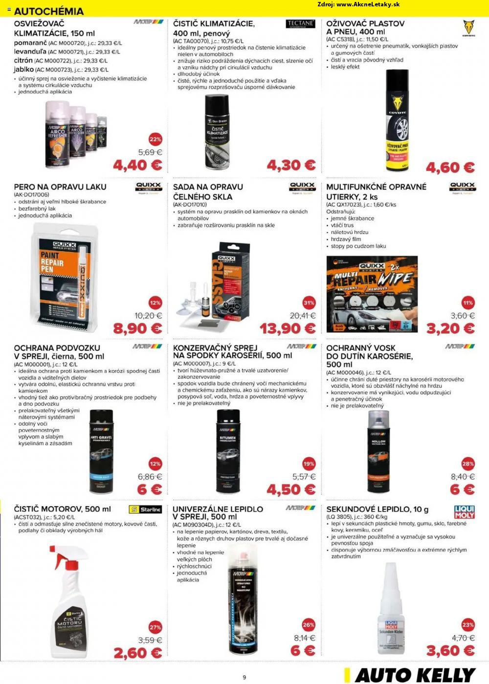 Leták Auto Kelly (27. 5. - 30. 6. 2025) - strana 9 z 11