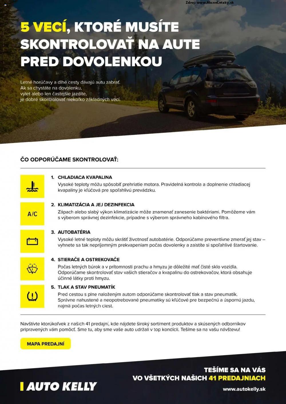 Leták Auto Kelly (1. 7. - 28. 7. 2025) - strana 13 z 13