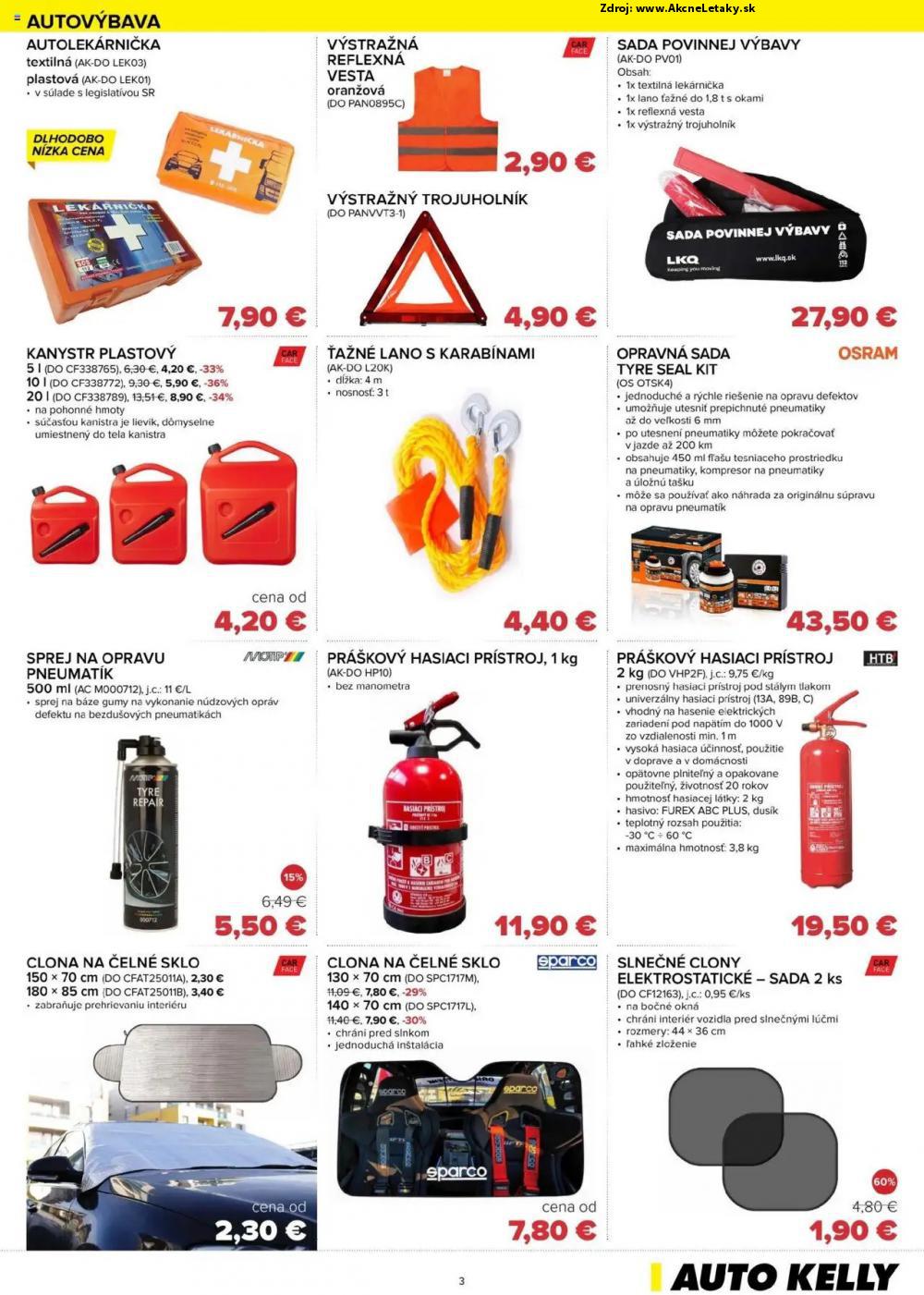 Leták Auto Kelly (1. 7. - 28. 7. 2025) - strana 3 z 13