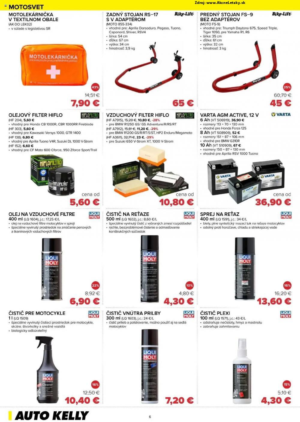 Leták Auto Kelly (1. 7. - 28. 7. 2025) - strana 6 z 13