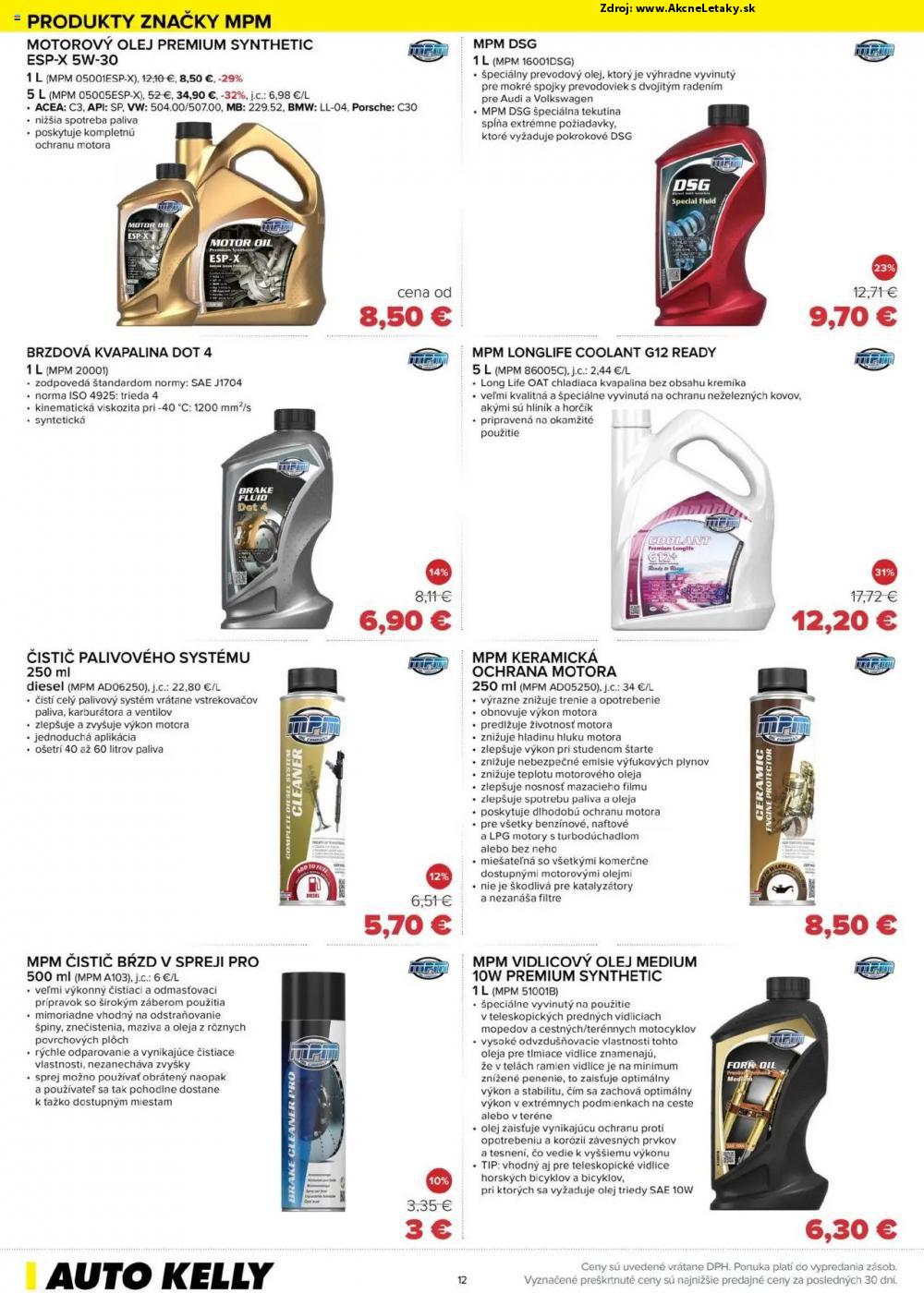 Leták Auto Kelly (29. 7. - 1. 9. 2025) - strana 12 z 12