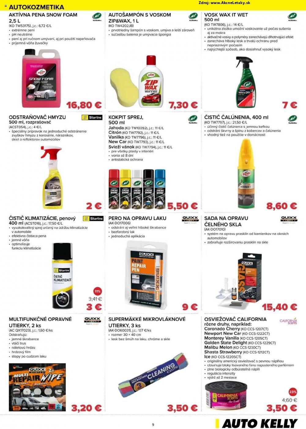 Leták Auto Kelly - strana 9