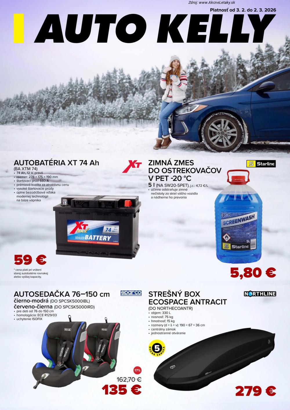 Leták Auto Kelly - strana 1