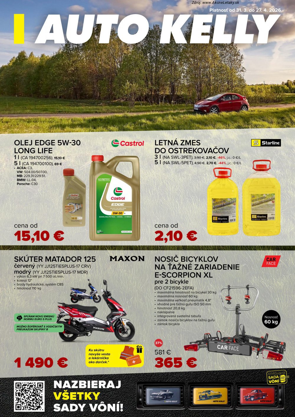 Leták Auto Kelly - strana 1