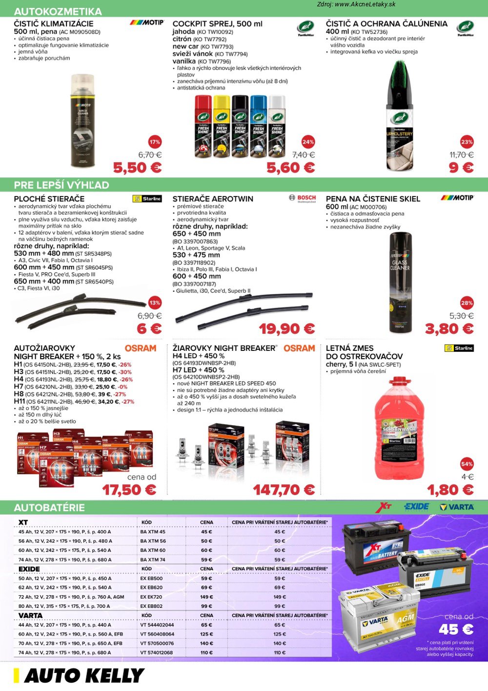 Leták Auto Kelly (28. 4. - 25. 5. 2026) - strana 6 z 12