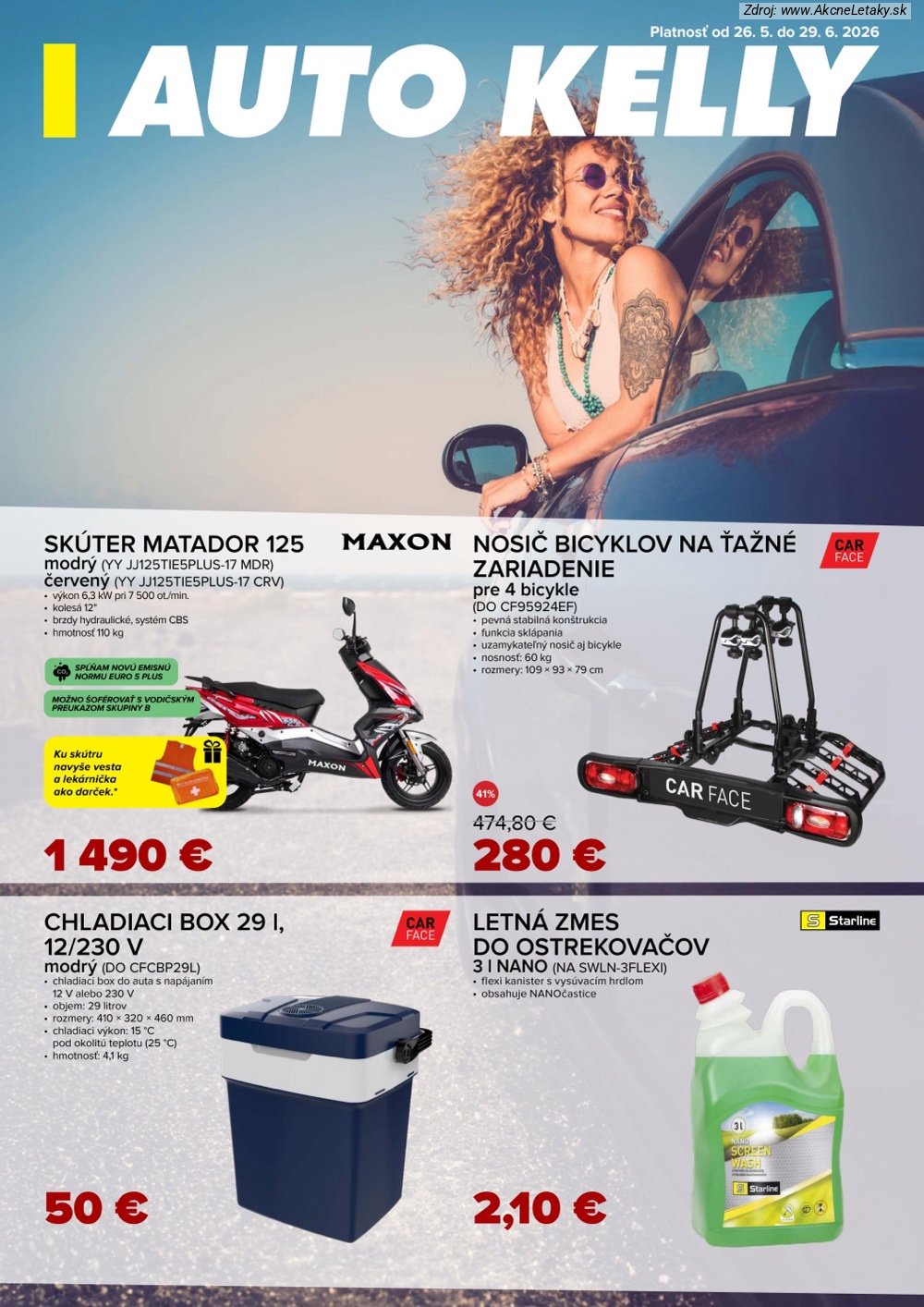 Leták Auto Kelly - strana 1
