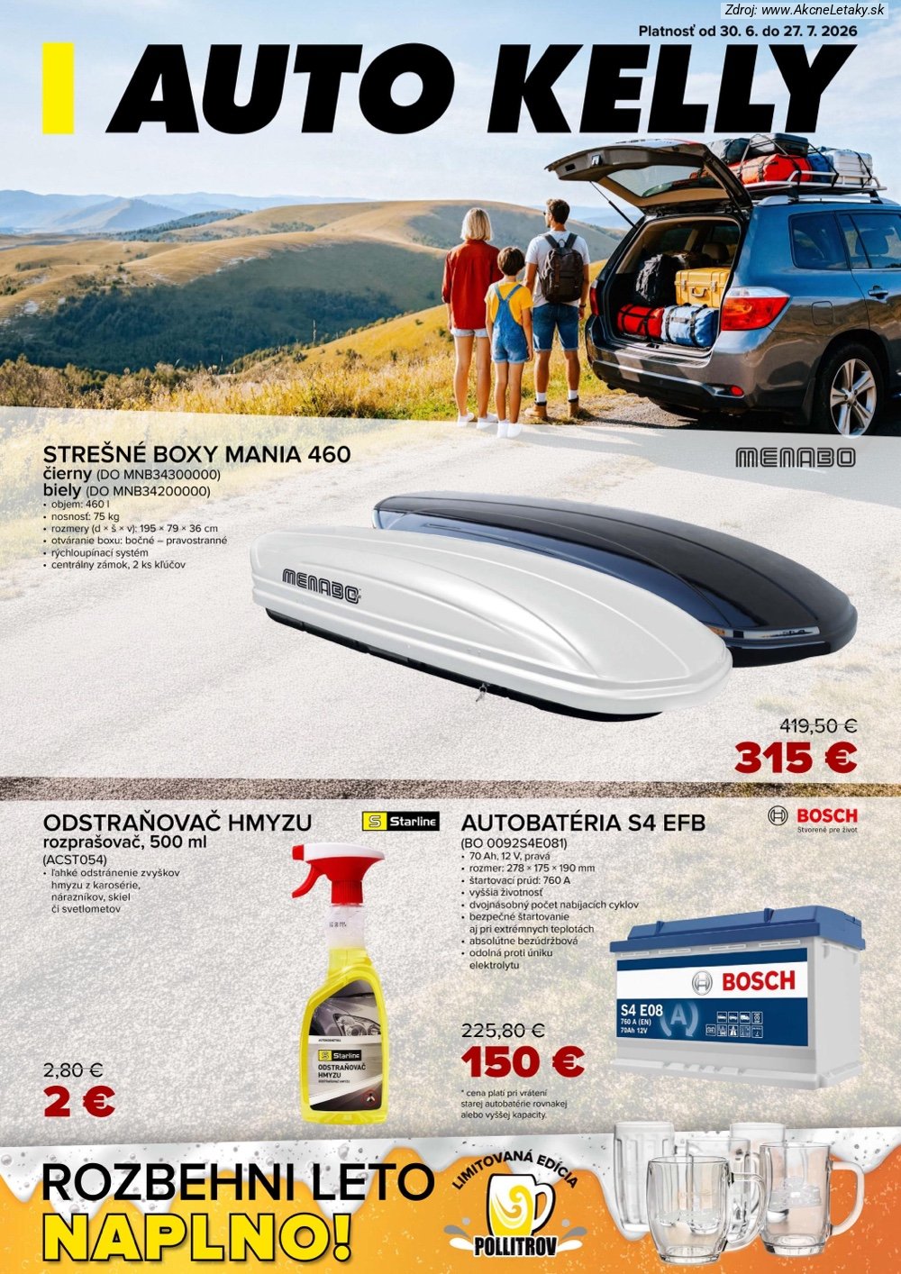 Leták Auto Kelly - strana 1